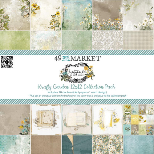 49 AND MARKET 12x12 Collection Pack: Krafty Garden