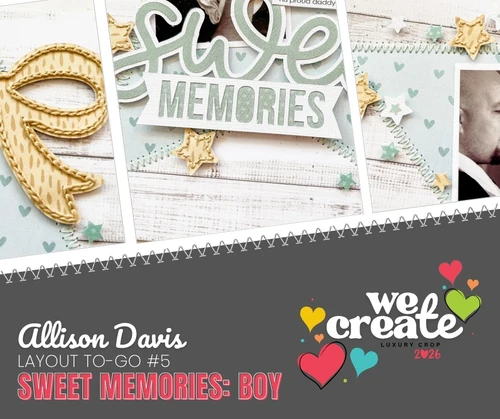 ALLISON DAVIS LAYOUT KIT: Sweet Memories (Boy)