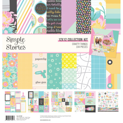 PREORDER - ships late May: SIMPLE STORIES Crafty Things Collection Kit
