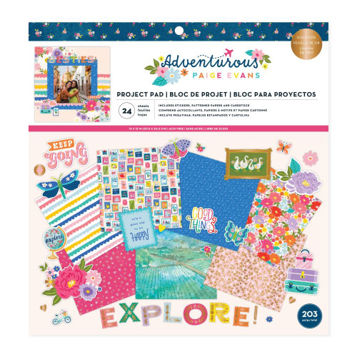 PREORDER - ships late May: AC Paige Evans Adventurous 12x12 Project Pad