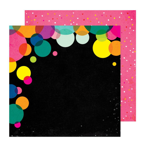 PREORDER - ships late May: AC Vicki Boutin Bold and Bright 12x12 Paper: Tiny Bubbles