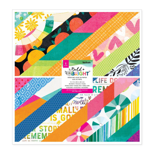 PREORDER - ships late May: AC Vicki Boutin Bold and Bright 12x12 Paper Pad