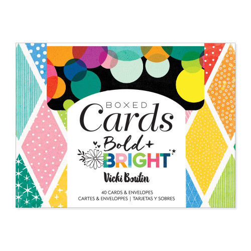 PREORDER - ships late May: AC Vicki Boutin Bold and Bright A2 Cards with Envelopes