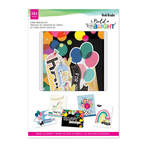 PREORDER - ships late May: AC Vicki Boutin Bold and Bright Card Making Kit