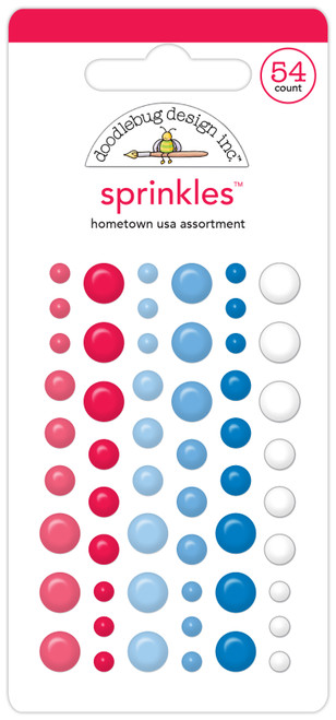 PREORDER - ships late June: DOODLEBUG DESIGNS Sprinkles Assortment: Hometown USA