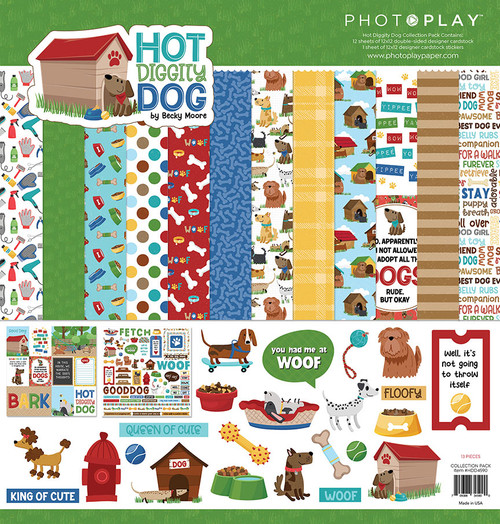 PREORDER - ships late May: PHOTOPLAY Hot Diggity Dog Collection Pack