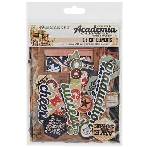 PREORDER - ships late May: 49 AND MARKET Die-Cuts: Academia
