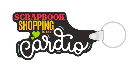 WC26 ATTENDEES ONLY: Scrapbook Shopping Keychain
