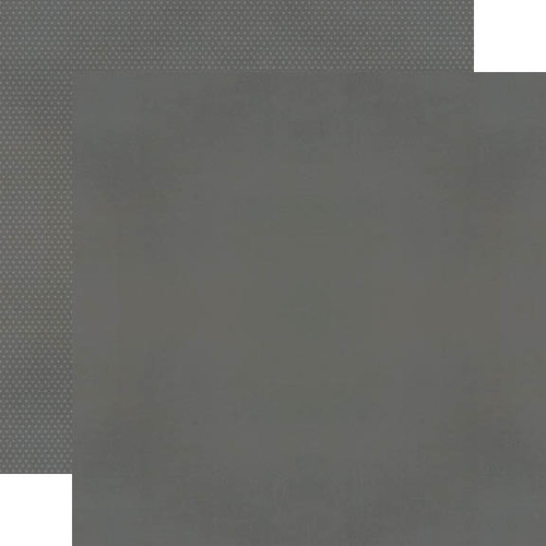 SPECIAL ORDER - WC2026 ATTENDEES ONLY: SIMPLE STORIES Color Vibe 12x12 Textured Cardstock - Charcoal (25 sheets)