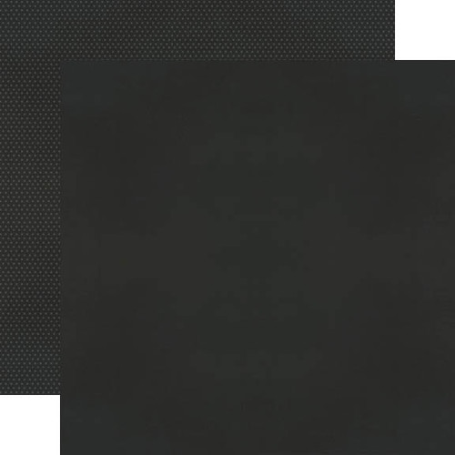 SPECIAL ORDER - WC2026 ATTENDEES ONLY: SIMPLE STORIES Color Vibe 12x12 Textured Cardstock - Black (25 sheets)