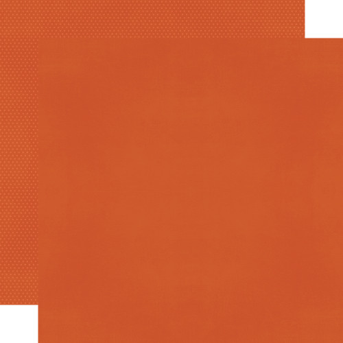 SPECIAL ORDER - WC2026 ATTENDEES ONLY: SIMPLE STORIES Color Vibe 12x12 Textured Cardstock - Pumpkin (25 sheets)
