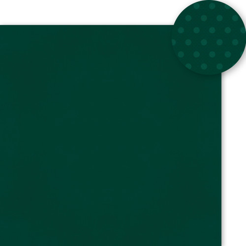 SPECIAL ORDER - WC2026 ATTENDEES ONLY: SIMPLE STORIES Color Vibe 12x12 Textured Cardstock - Forest Green (25 sheets)