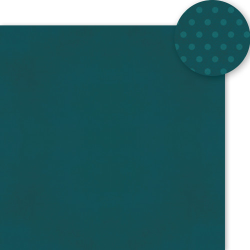 SPECIAL ORDER - WC2026 ATTENDEES ONLY: SIMPLE STORIES Color Vibe 12x12 Textured Cardstock - Deep Teal (25 sheets)