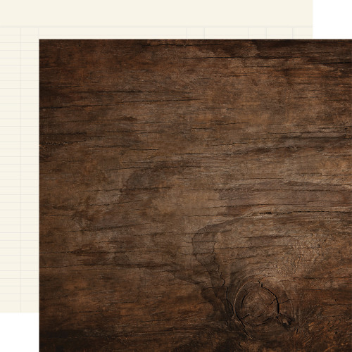 SPECIAL ORDER - WC2026 ATTENDEES ONLY: SIMPLE STORIES Color Vibe 12x12 Cardstock - Walnut/Cream Ledger (25 sheets)