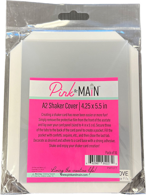 PINK & MAIN Shaker Cover 10-Pack: A2 - 4.25 x 5.5