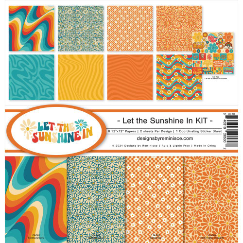 PREORDER - ships late May: REMINISCE 12x12 Collection Pack: Let The Sunshine In