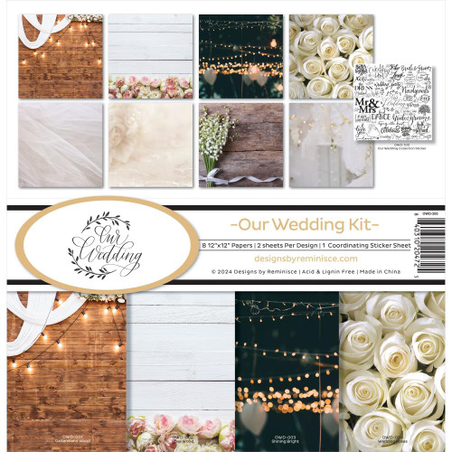 REMINISCE 12x12 Collection Pack: Our Wedding