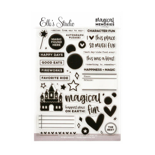 ELLE'S STUDIO Clear Stamps: Magical Memories