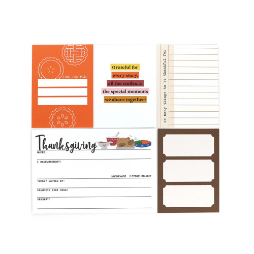 ELLE'S STUDIO Journaling Cards: Thanksgiving