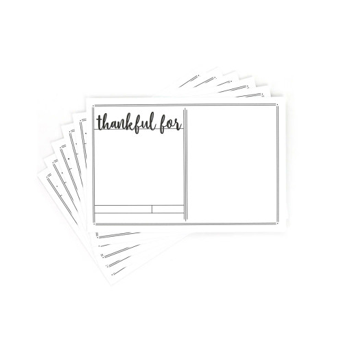 ELLE'S STUDIO Journaling Cards: Thanksgiving | Thankful For