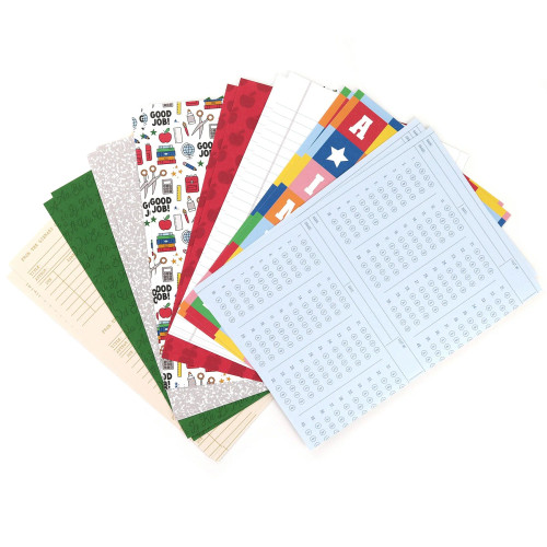 ELLE'S STUDIO 6x8.5 Paper Stack: School Days