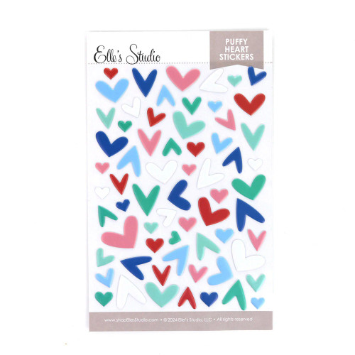 ELLE'S STUDIO Puffy Stickers: Birthday | Hearts