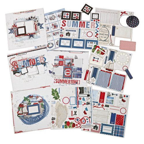 PREORDER - ships mid-June: 49 AND MARKET Page Kit: Summer Porch