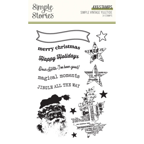 PREORDER - ships late August: SIMPLE STORIES Simple Vintage Yuletide Stamps