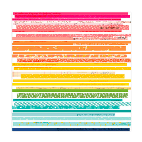 PREORDER - ships late August: PRETTY LITTLE STUDIO You Are My Sunshine 12x12 Paper | Pick up Sticks (single-sided)