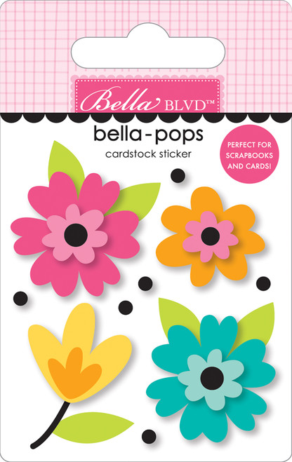 BELLA BLVD Teen Vibe Caitlyn Bella-Pops 3D Stickers: Too Cute