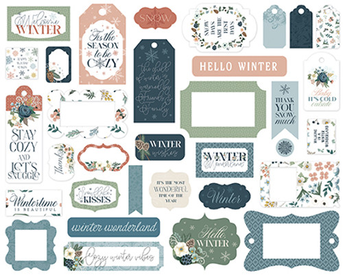 CARTA BELLA Winter Wonderland Frames & Tags