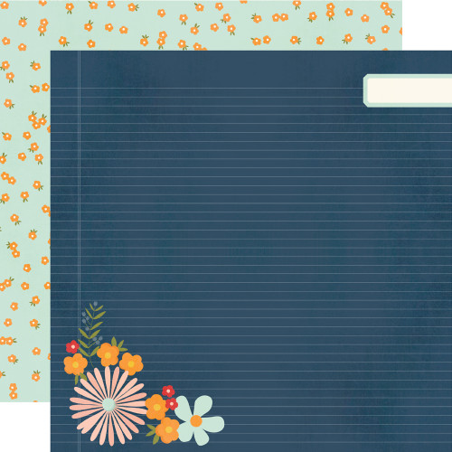 SIMPLE STORIES For The Record 12x12 Paper: Keep Looking Up