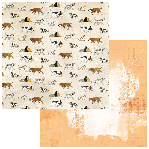 49 AND MARKET 12x12 Paper: Toddler Time - Cats and Dogs