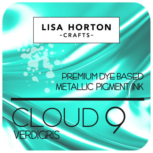 LISA HORTON CRAFTS Cloud 9 Metallic Ink Pad: Verdigris