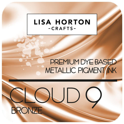 LISA HORTON CRAFTS Cloud 9 Metallic Ink Pad: Bronze
