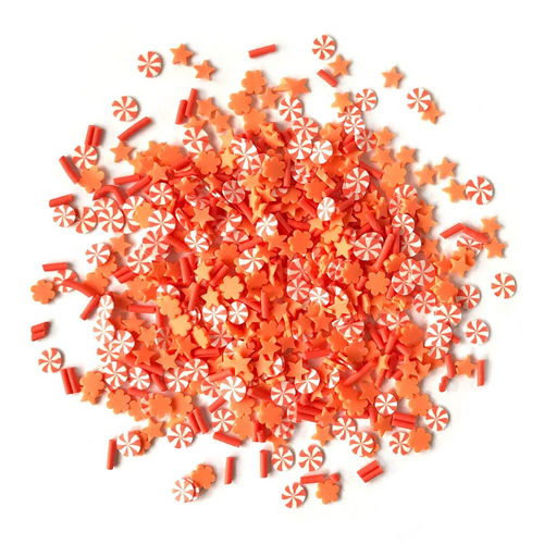 BUTTONS GALORE & MORE Sprinkletz: Orange Crush