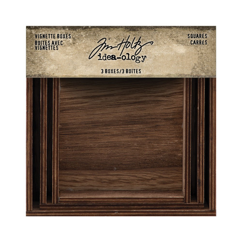 TIM HOLTZ Idea-Ology Vignette Boxes - Squares