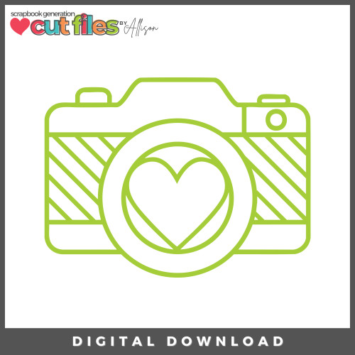 DIGITAL DOWNLOAD: Cut Files by Allison - Camera