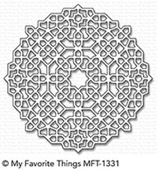 MY FAVORITE THINGS Die-namics Metal Die: Moroccan Mosaic