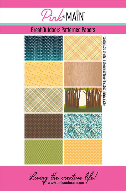 PINK & MAIN 5.5x8.5 Paper Pad: Great Outdoors
