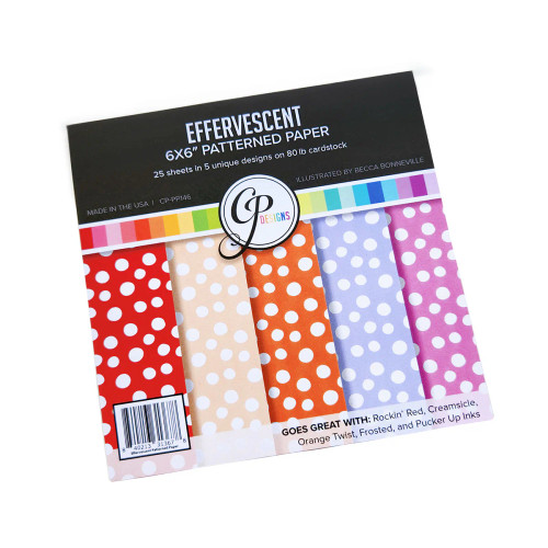 CATHERINE POOLER DESIGNS 6x6 Paper Pad: Effervescent