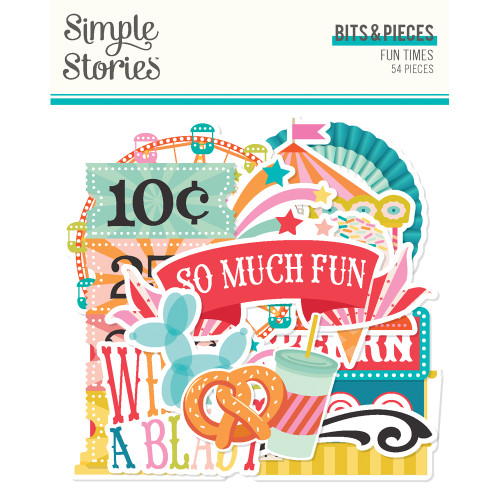 PREORDER - ships July: SIMPLE STORIES Fun Times Bits & Pieces