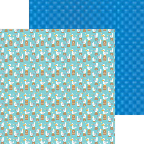 DOODLEBUG DESIGNS Summer Fun 12x12 Paper: Gull Friends