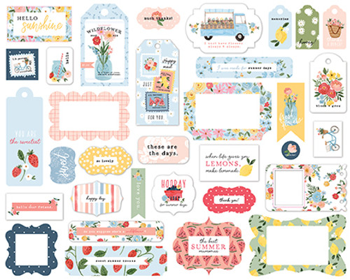 CARTA BELLA Summer Frames & Tags