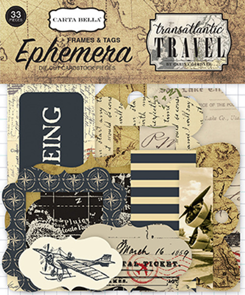 CARTA BELLA Transatlantic Travel Frames & Tags