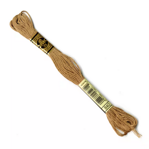 DMC Six-Strand Embroidery Floss: 840 - MD Beige Brown