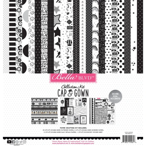 BELLA BLVD Our Cap & Gown 12x12 Collection Pack