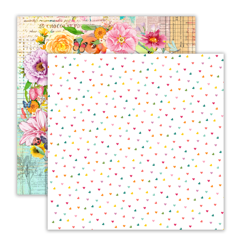 PRETTY LITTLE STUDIO Sunkissed 12x12 Paper | Meadow (double-sided)