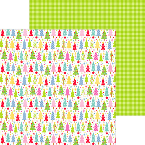 DOODLEBUG DESIGNS Oh What Fun 12x12 Paper: All Spruced Up