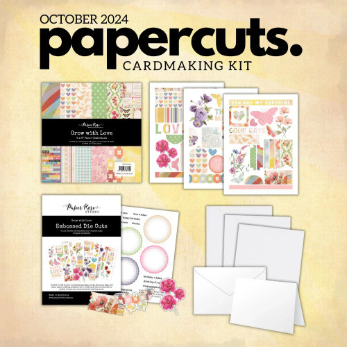 PAPER ROSE Papercuts Cardmaking Kit: Grow with Love